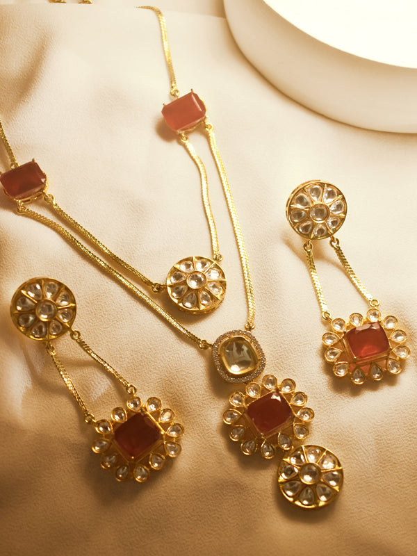 Kundan Nacklace Set