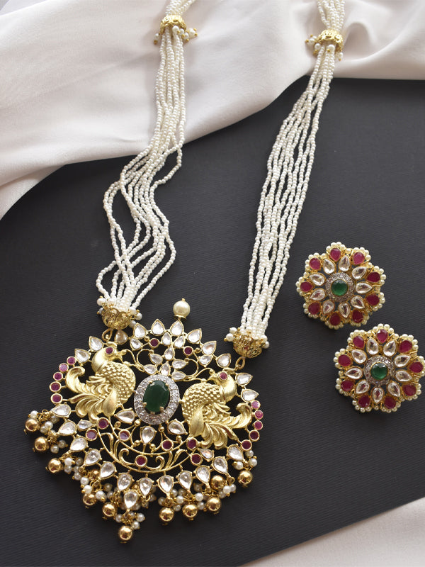 Kundan Pendant Set