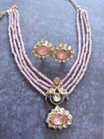 Load image into Gallery viewer, Kundan Pendant Set
