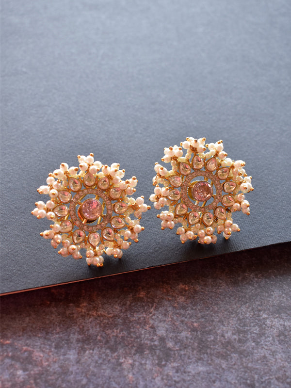 Kundan Stud Earrings