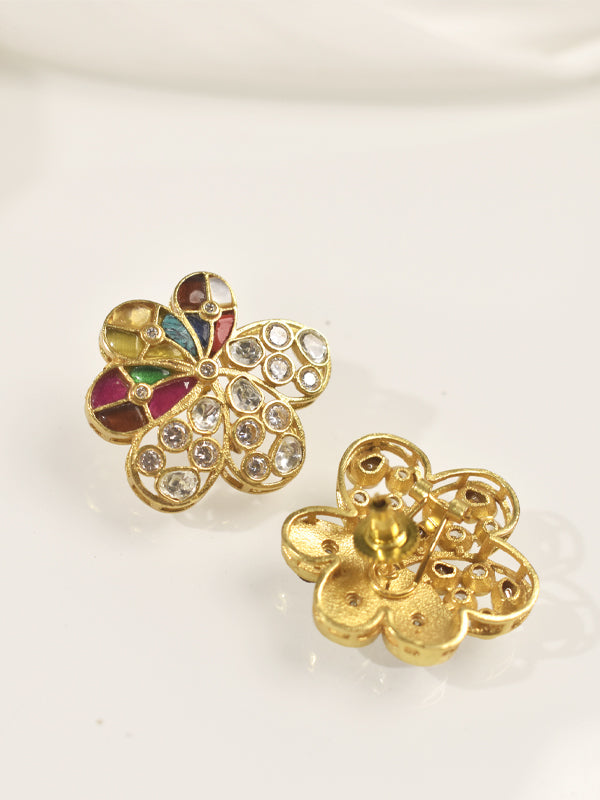 Kundan Studs