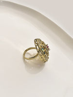 Load image into Gallery viewer, Kundan Finer Ring
