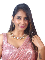 Load image into Gallery viewer, Kundan Necklace | Pink Stone Necklace
