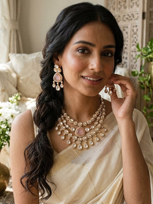 Kundan Necklace Set for Women ...