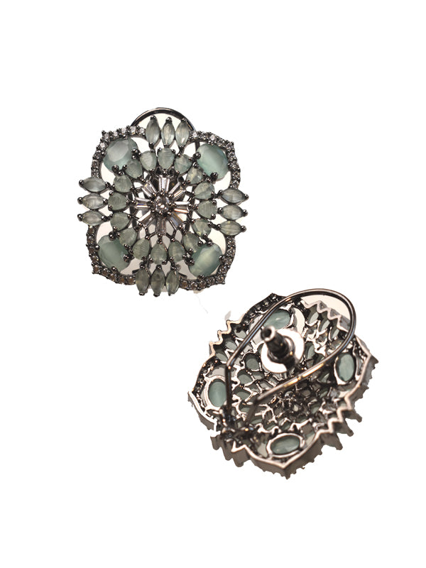 Light Green Stone Earring