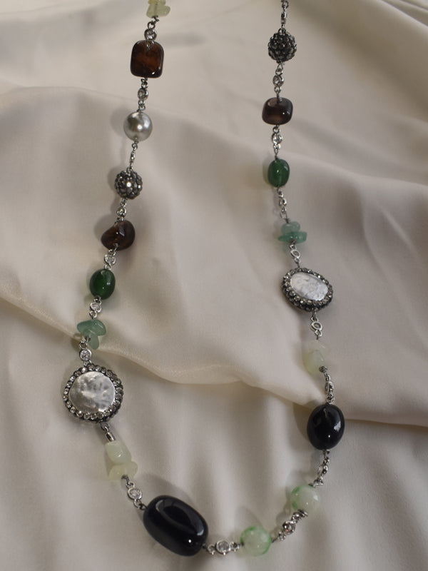 Multi Colour Necklace | Long Necklace