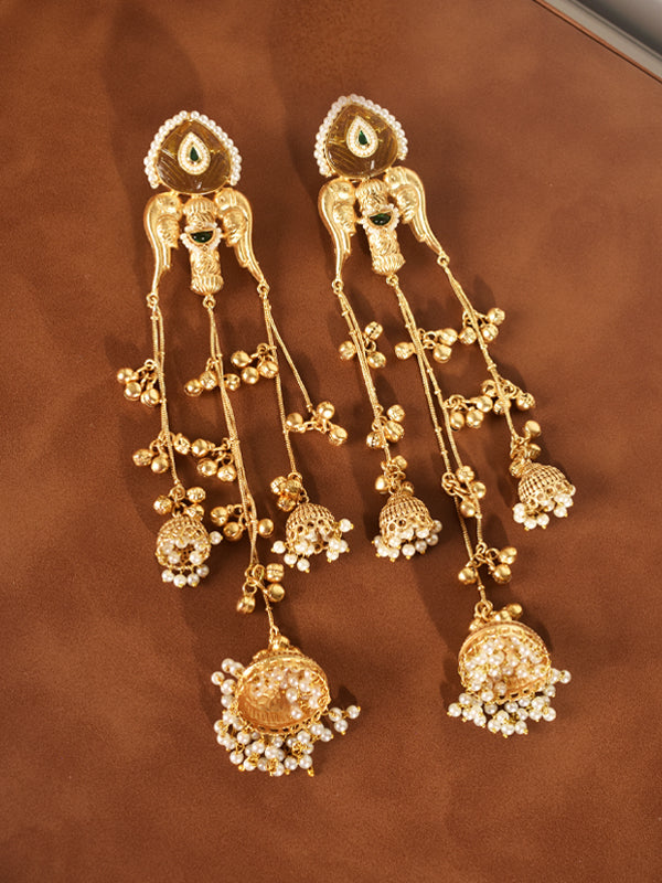 Long Kashmiri Jhumka
