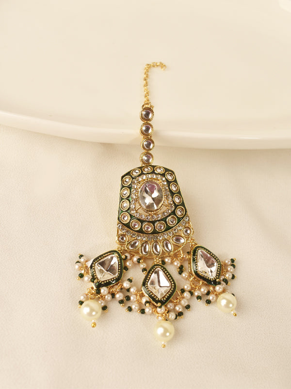 Bridal Kundan Necklace Set | Heavy Kundan Necklace Set