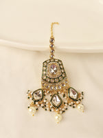 Load image into Gallery viewer, Bridal Kundan Necklace Set | Heavy Kundan Necklace Set
