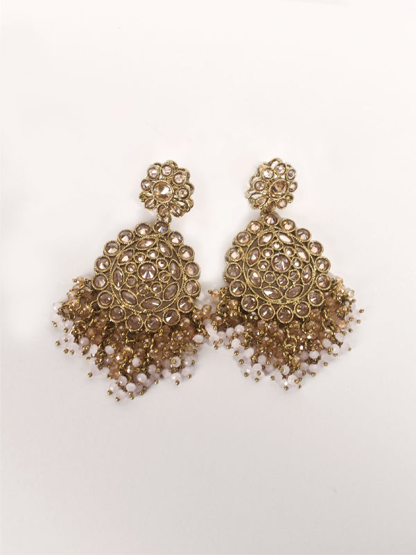 Mehandi Polish Necklace Set | Kundan Necklace Set