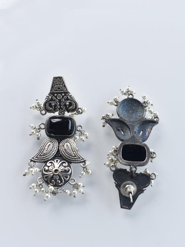 Black Earrings | Metal Earrings