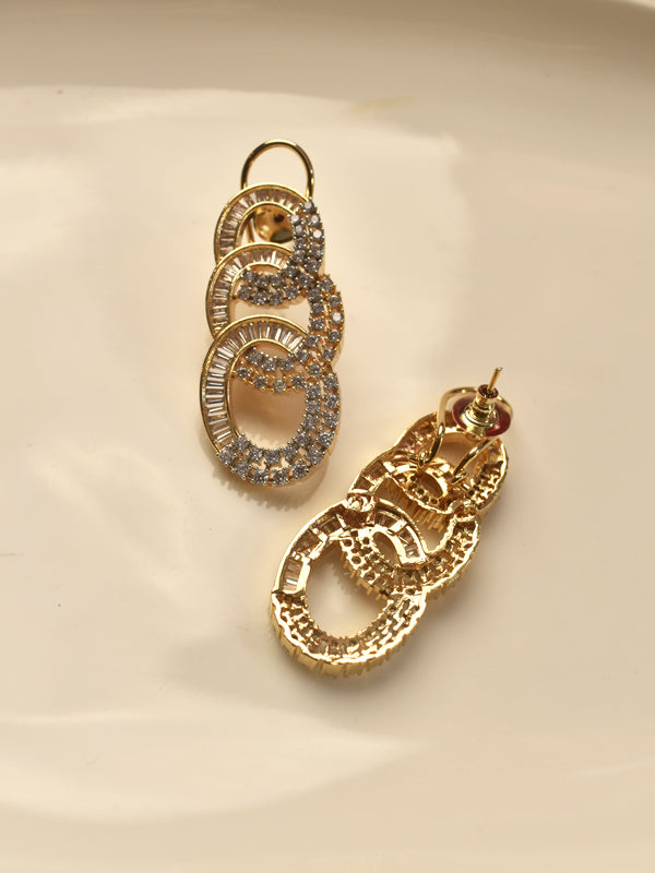 Modern Partywear AD Earring
