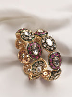 Load image into Gallery viewer, Multi Color Bangles | Kundan Bangle
