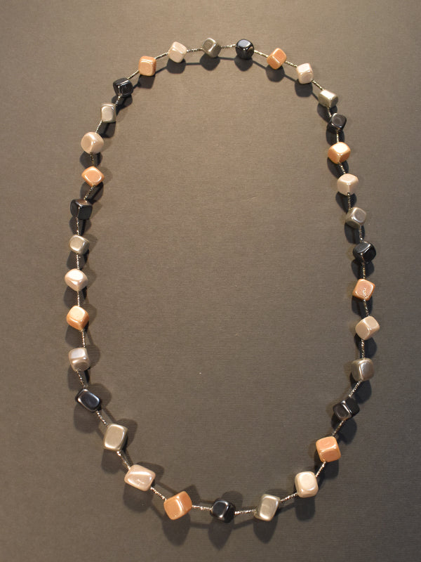 Multi Colour Beads Necklace