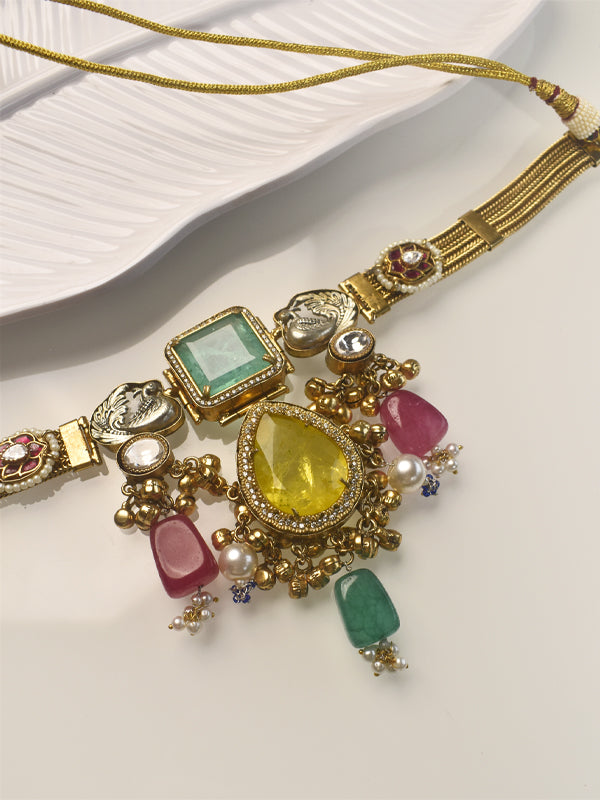 Multi Colour Choker