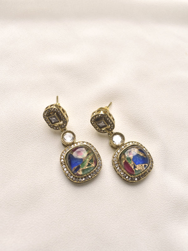 Multi Colour Earrings