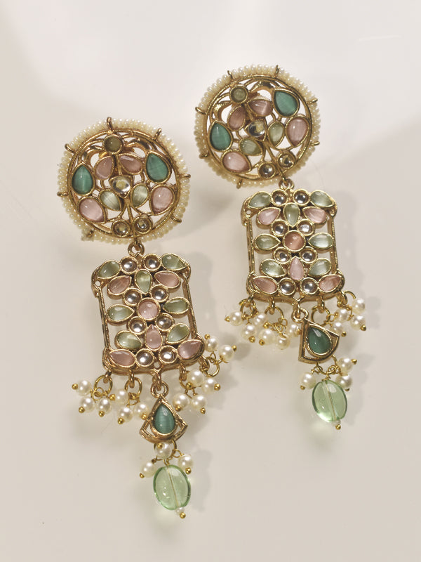 Multi Colour Earrings