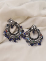Load image into Gallery viewer, Multi Colour Stone Earrings
