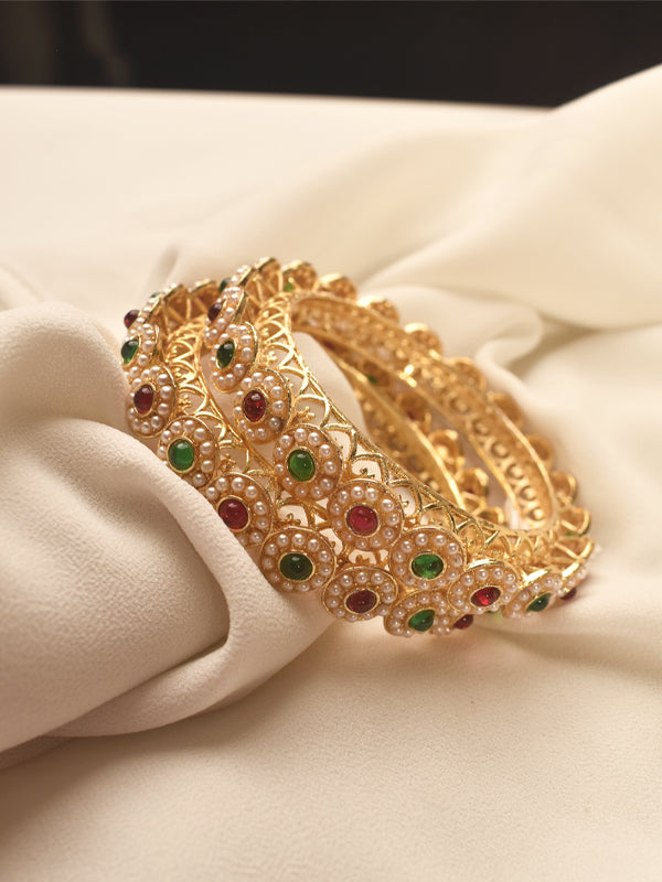 Multi color bangles | beaded bangle