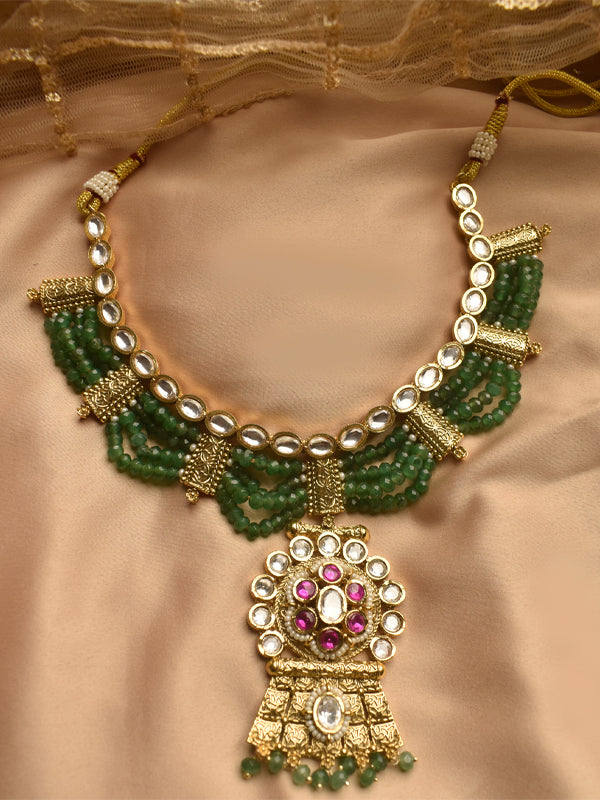 Green Necklace Set | Necklace For Women