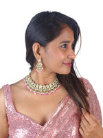 Load image into Gallery viewer,  Necklace Set with Pink 
