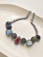 Load image into Gallery viewer, Necklace with colorful beads 
