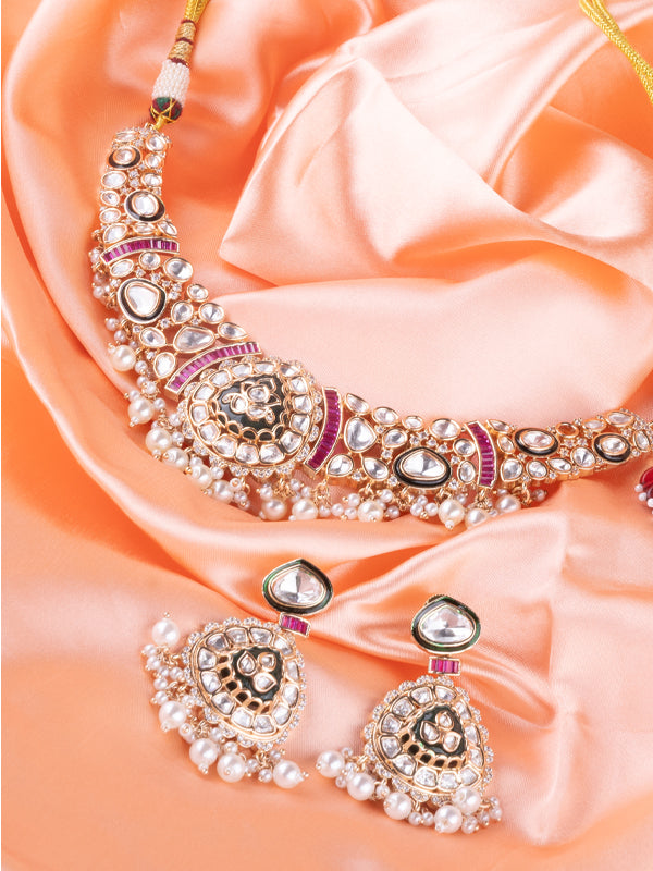 Ornate Indian-Style Jewelry Set