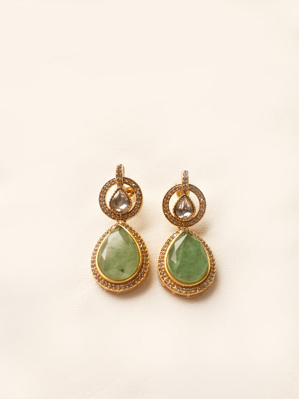 Green Earring