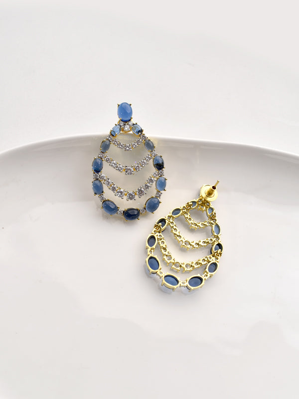 Party Wear AD Earrings