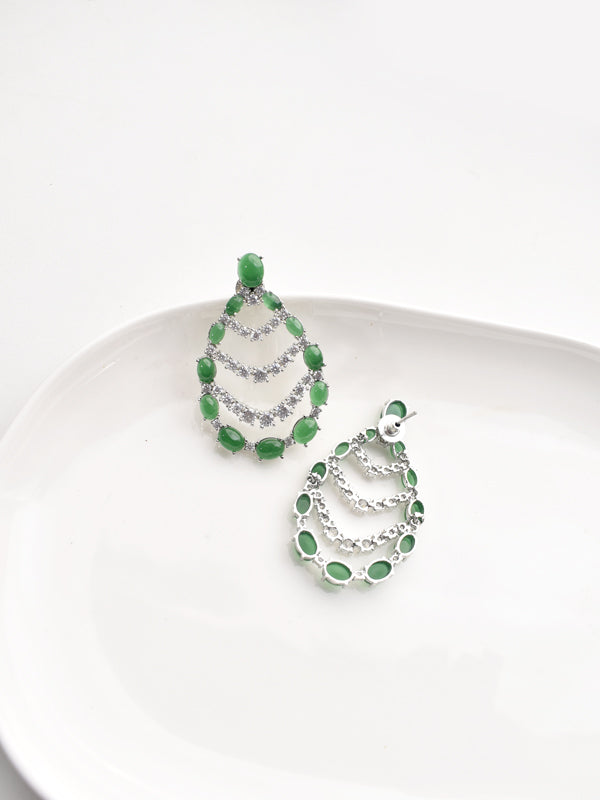  Party Wear AD Earrings