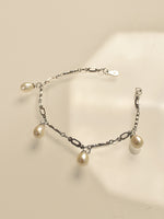 Load image into Gallery viewer, Pearl Chain Bracelet
