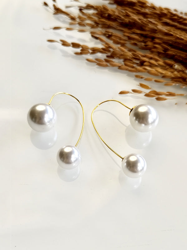 Pearl Earrings | White Pearl