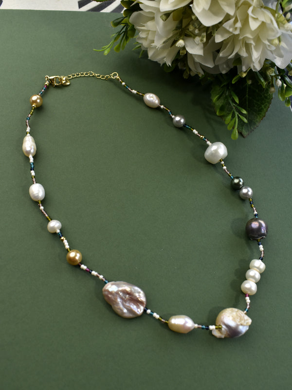 Pearl Necklace | White Pearl Necklace