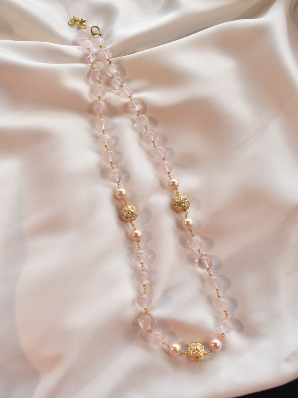 Pink Beads Necklace