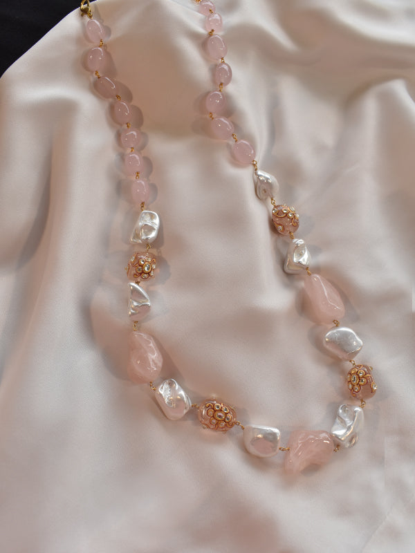 Pink Beads Necklace