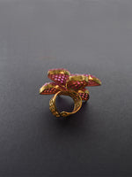 Load image into Gallery viewer, Pink Flower Ring
