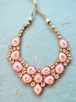 Load image into Gallery viewer, Pink Kundan Necklace
