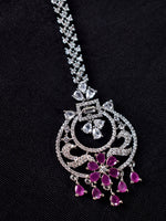 Load image into Gallery viewer, Pink Maang Tikka
