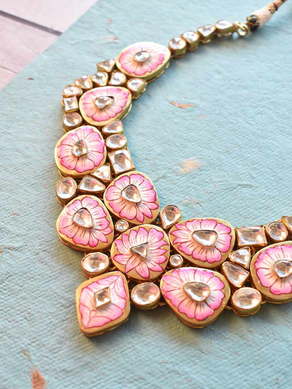 Pink Necklace Set