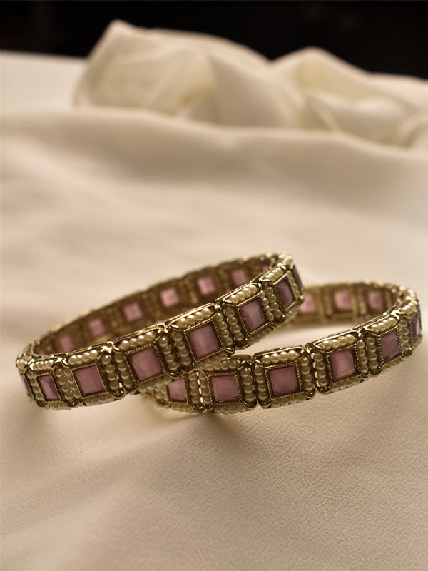 PinkStoneBangles