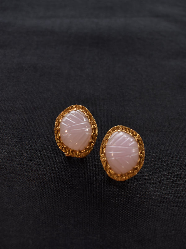 Pink Stone Earring