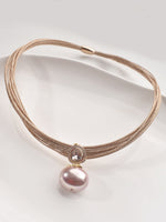 Load image into Gallery viewer, Pink Multi Wrap Necklace Set

