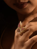 Load image into Gallery viewer, Pink_Stone_Finger_Rings
