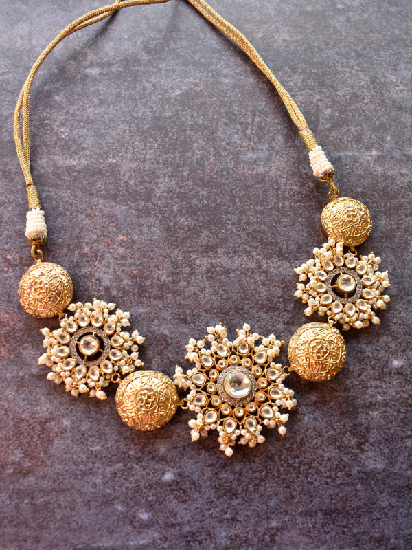 Polki Necklace Set