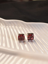 Red Ad Earrings