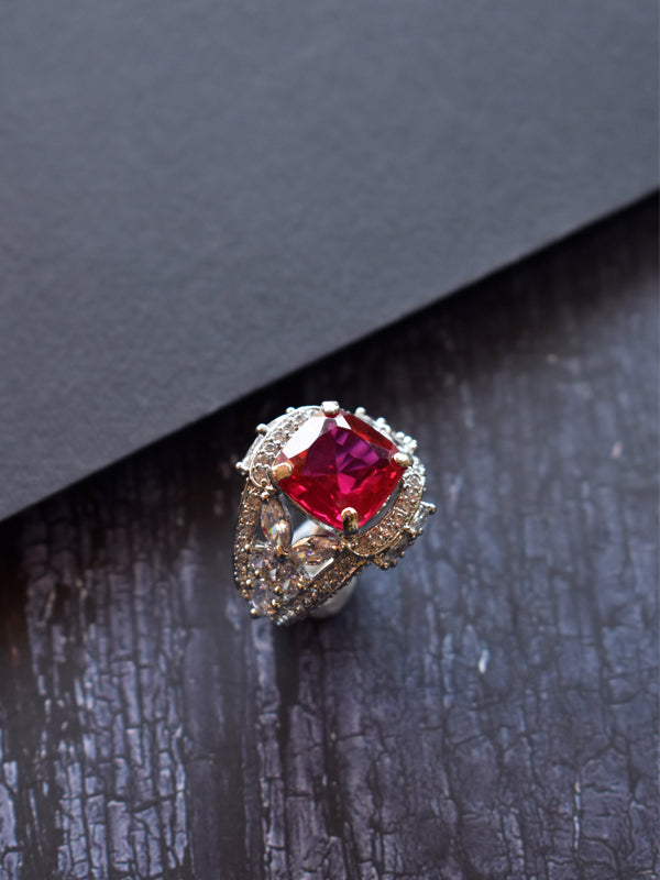 Red Onyx Ring