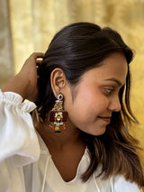 Red Stone Earrings