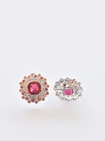 Load image into Gallery viewer, Red Stone Earrings
