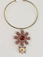 Load image into Gallery viewer, Red Hasli | Red Stone Necklace
