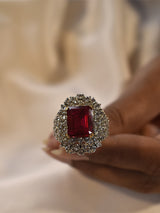 Red Stone Ring